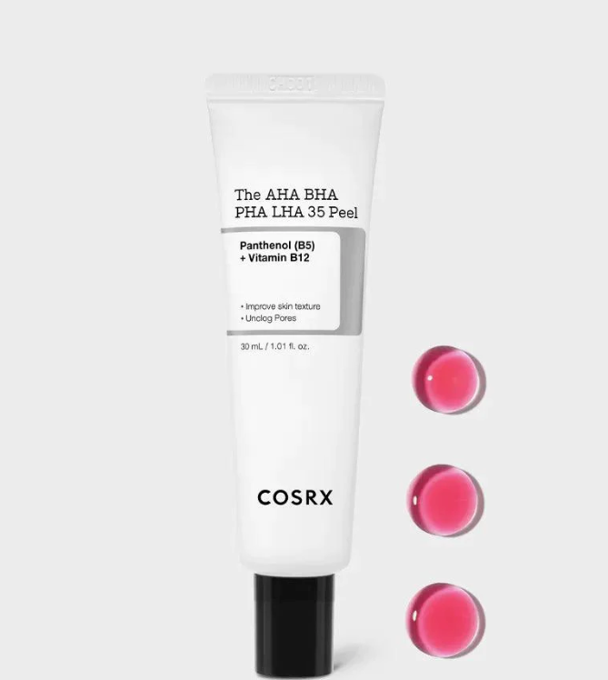 COSRX AHA BHA PHA LHA 35 Facial Smoothing Peel