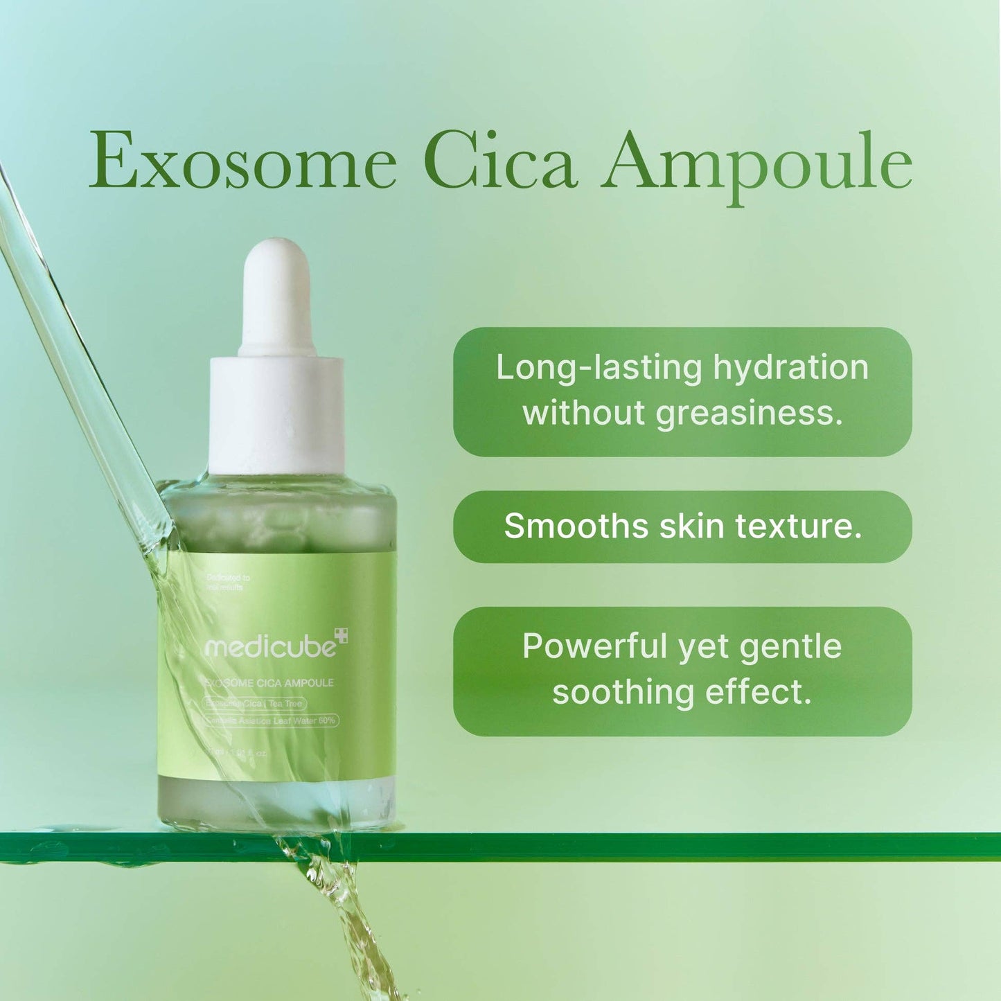 MEDICUBE Exosome Cica Calming Ampoule, 30ml