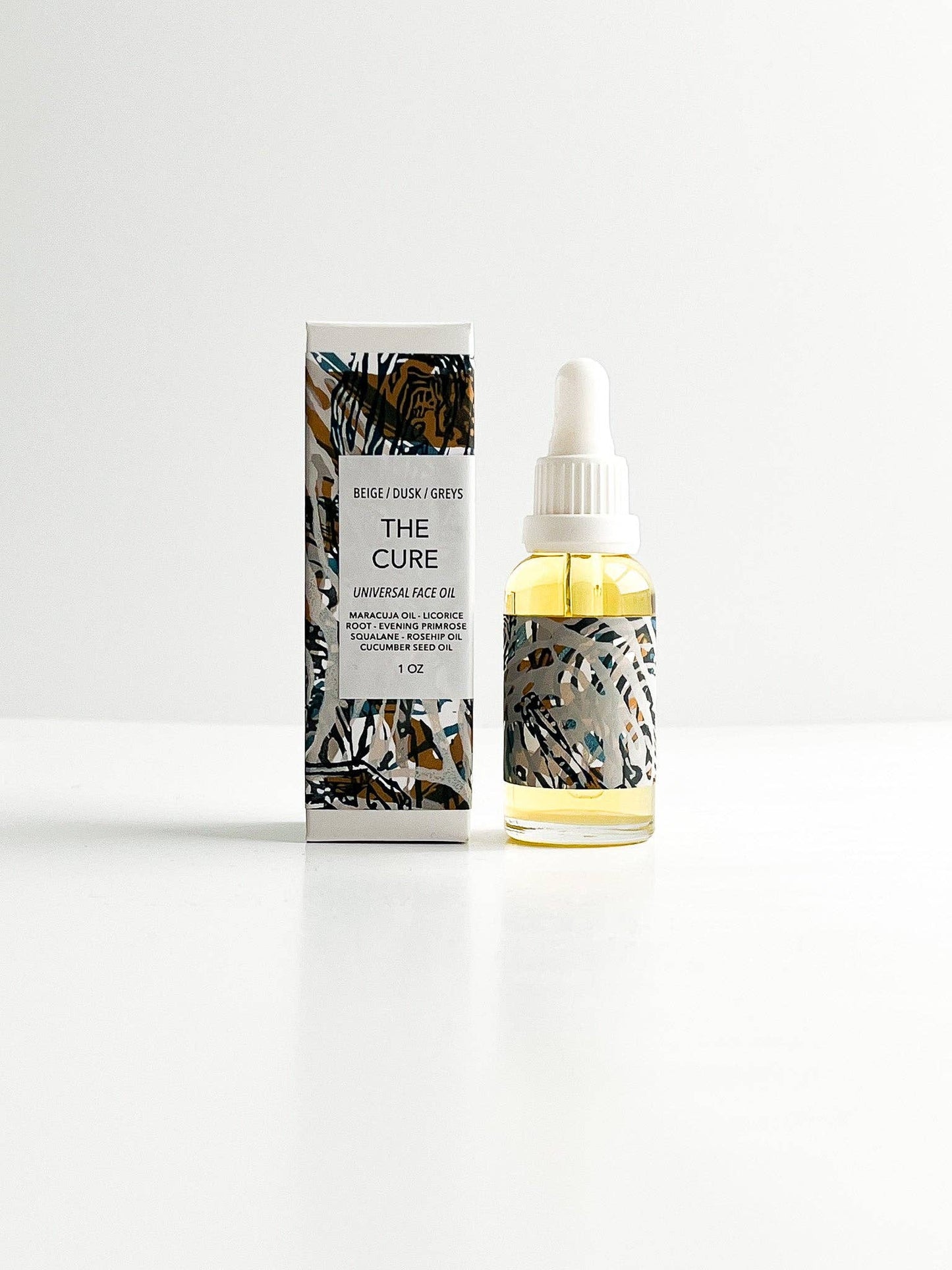 STUDIO BEIGE THE CURE universal face oil with rare emollients & botanical infusions