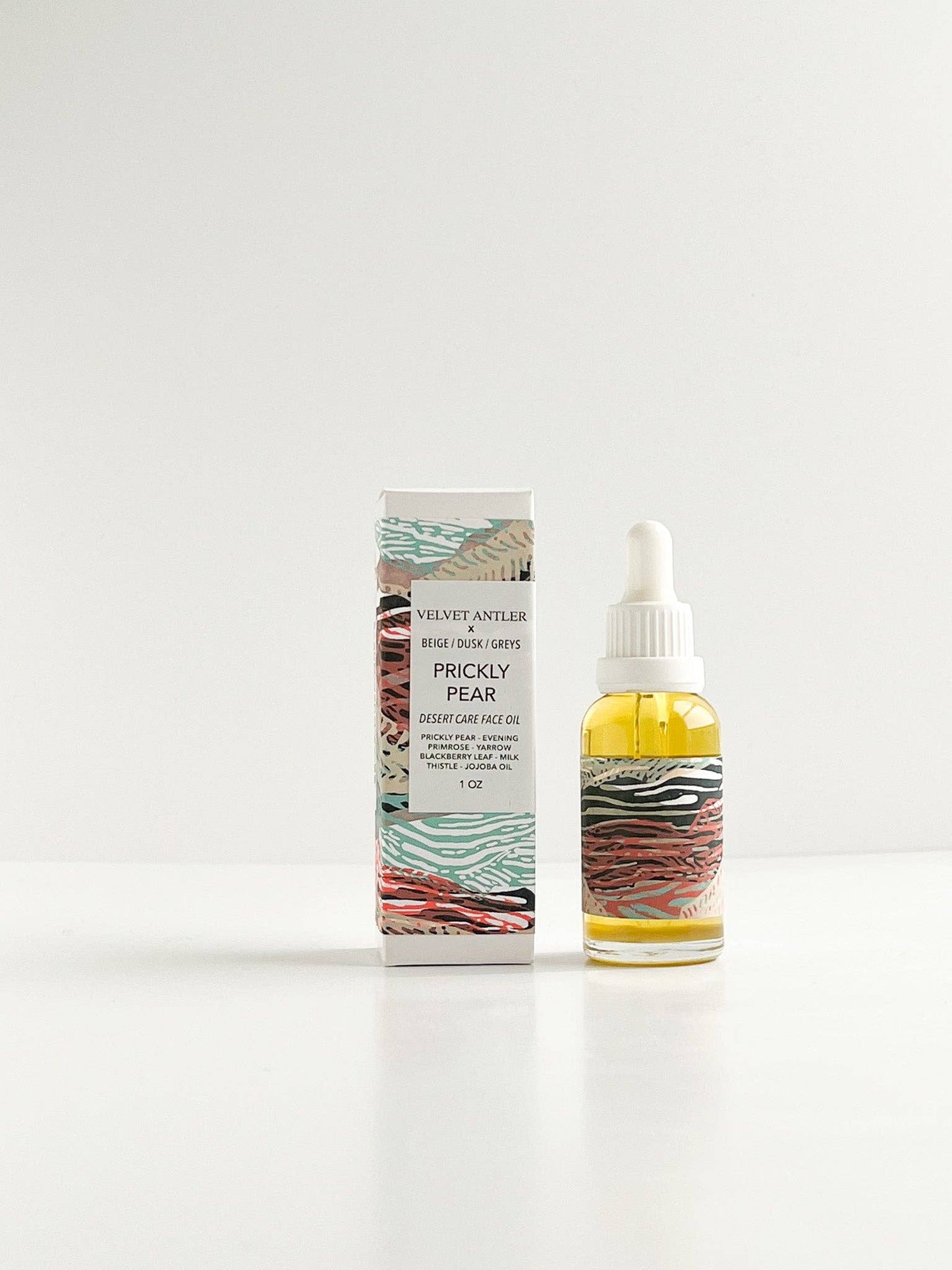 STUDIO BEIGE PRICKLY PEAR desert care face oil with native Texas botanicals & oils