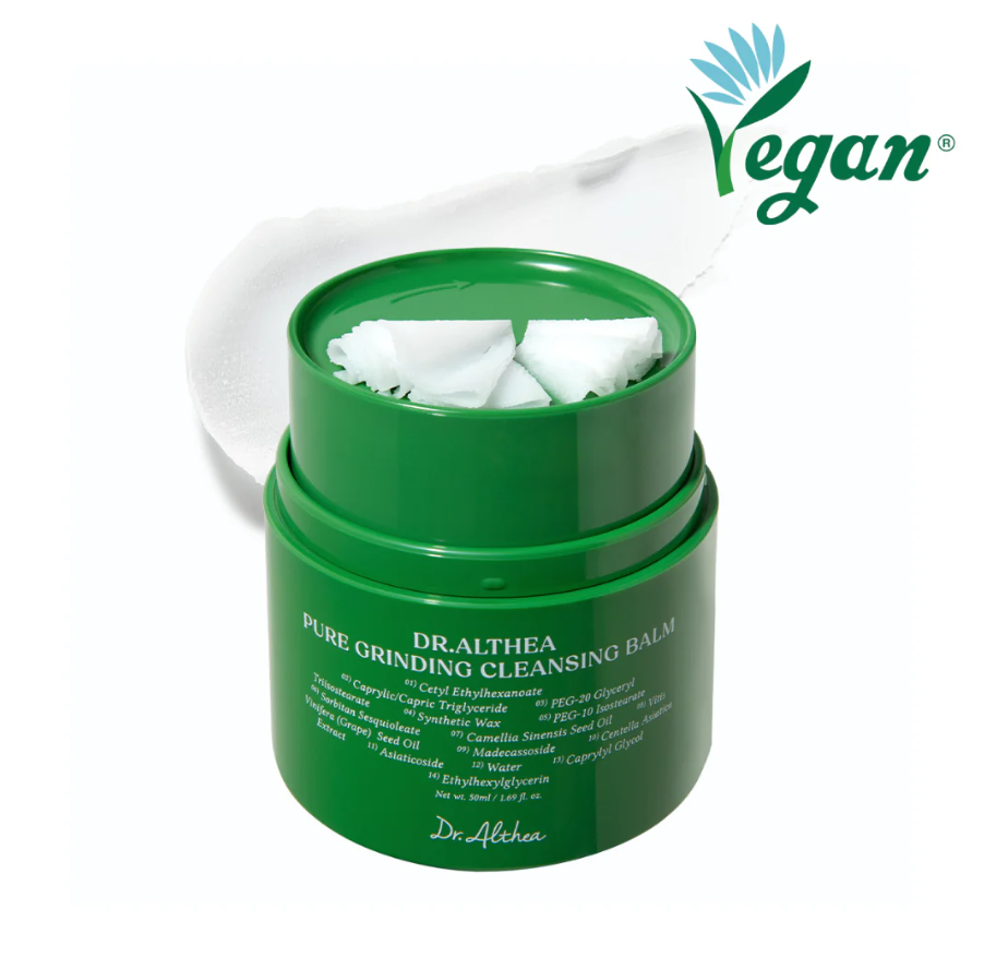 DR ALTHEA Pure Grinding Cleansing Balm Makeup Remover Vegan