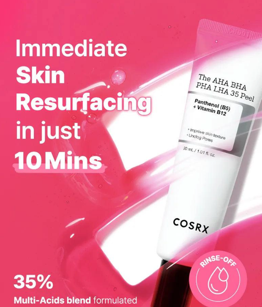 COSRX AHA BHA PHA LHA 35 Facial Smoothing Peel