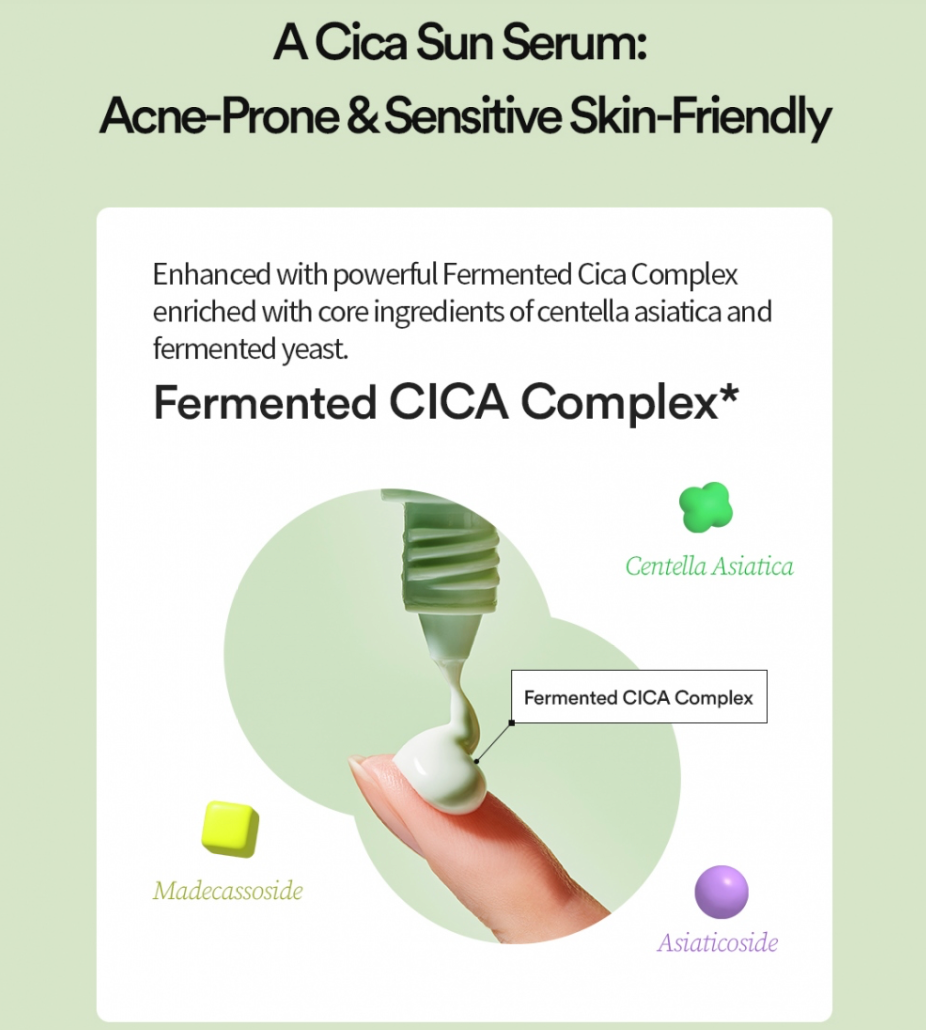 TOCOBO - Cica Calming Sun Serum Sunscreen