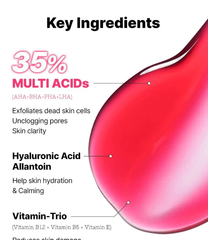 COSRX AHA BHA PHA LHA 35 Facial Smoothing Peel