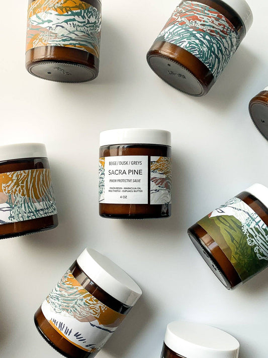 STUDIO BEIGE SACRA PINE pinon infusion protective salve