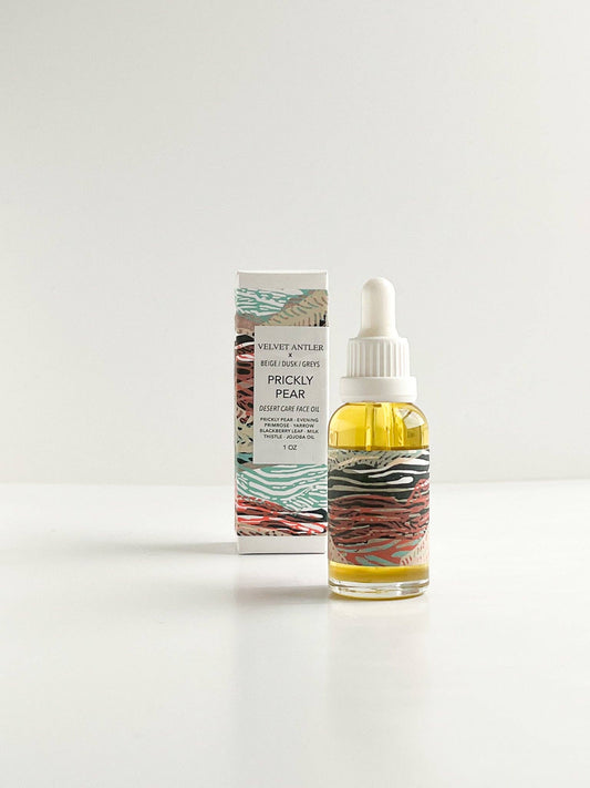 STUDIO BEIGE PRICKLY PEAR desert care face oil with native Texas botanicals & oils