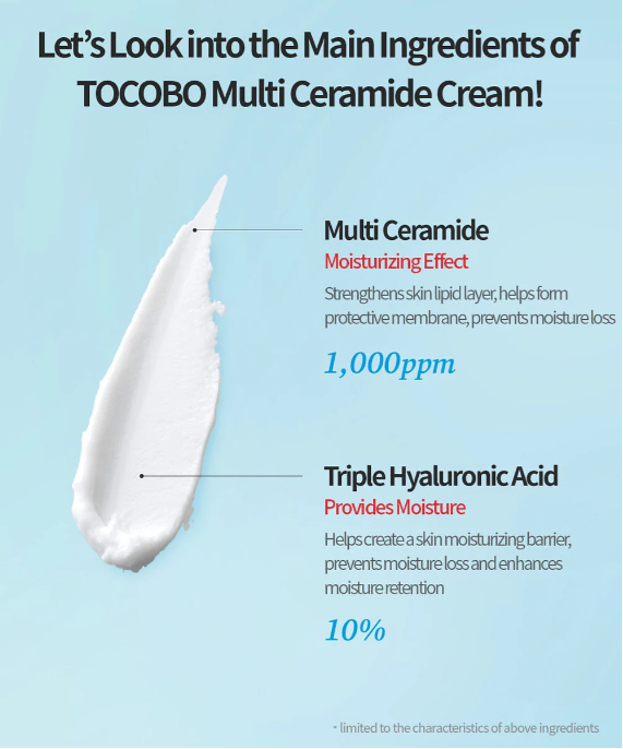 TOCOBO Multi Ceramide Cream Vegan 50ml