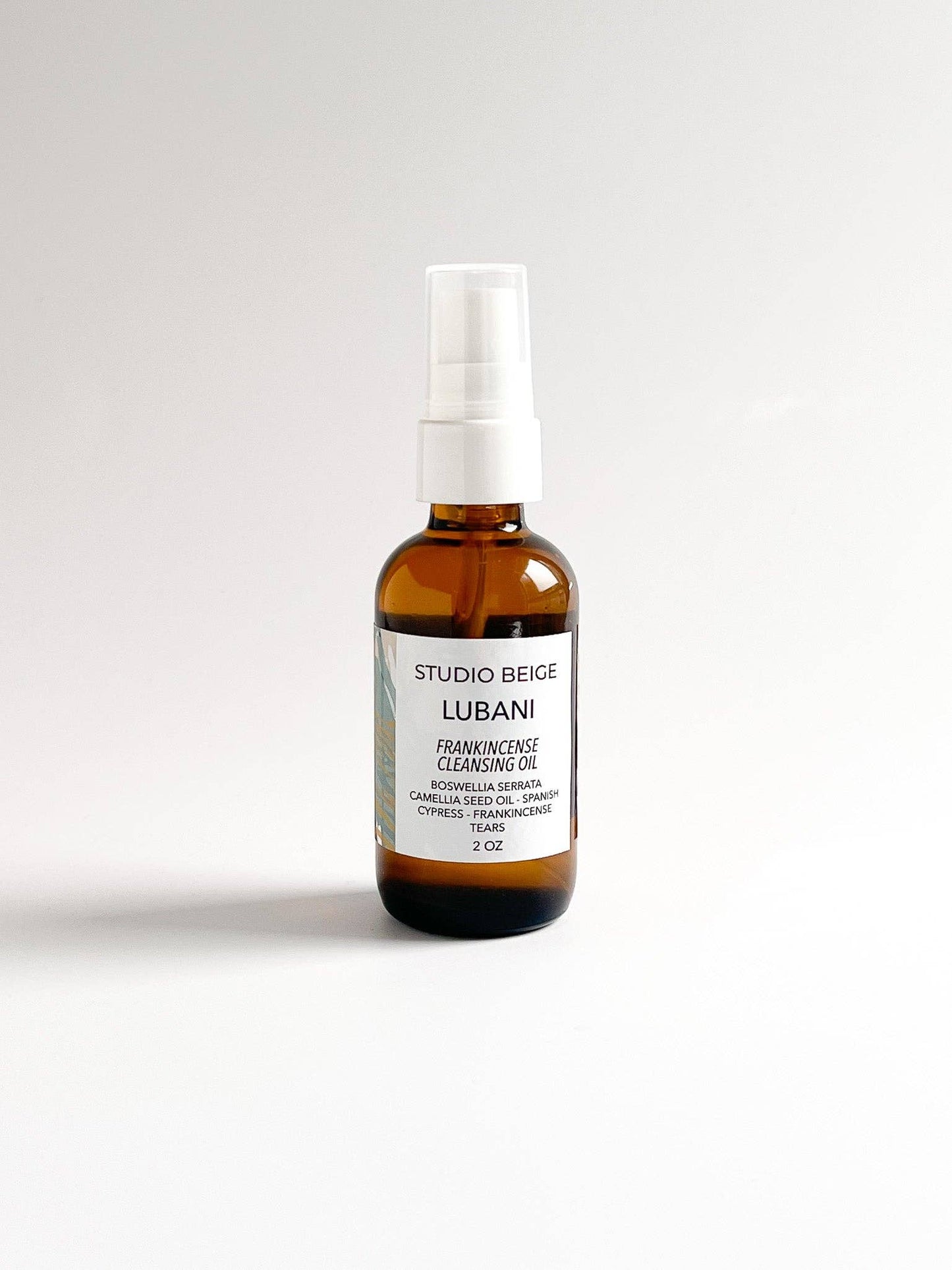 STUDIO BEIGE LUBANI OIL frankincense oil infused cleanser with maracuja oil