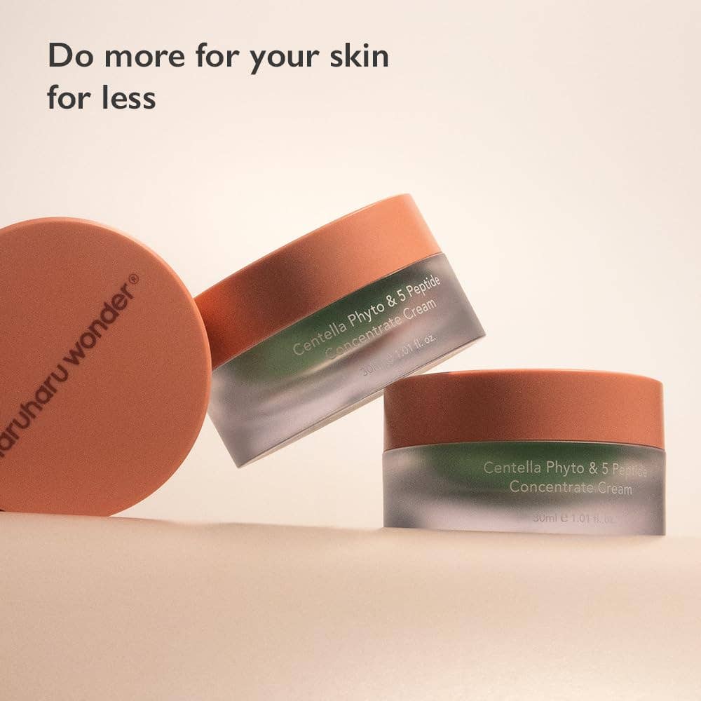 HARUHARU WONDER Centella Phyto & 5 Peptide Concentrate Cream